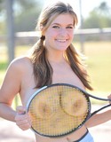 Danielle ftv plays tennis her way