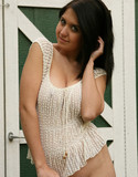 Nextdoor models pics chrissy marie sheer top