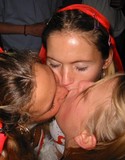 Real teen picture club lesbian kissing