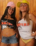 Spice twins hooters outfits